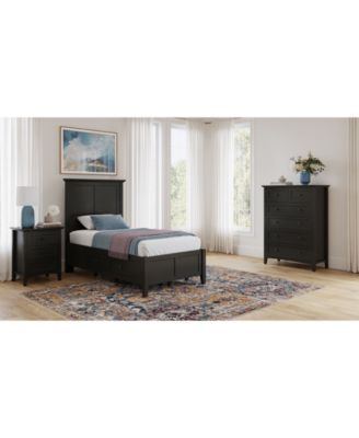 Hedworth Twin Storage 3-Pc. Set (Bed, Chest & Nightstand)