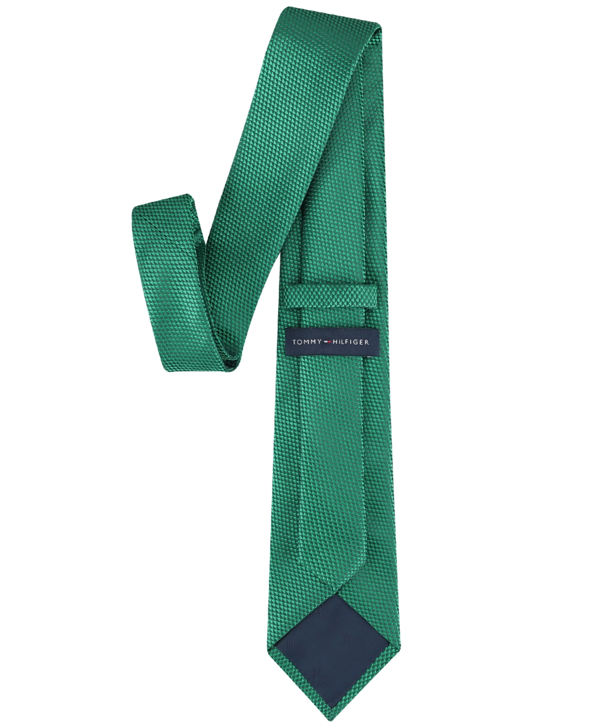 Tommy Hilfiger Men's Rian Classic Unsolid Solid Tie In Green