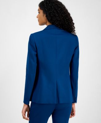 Women's Embellished One-Button Jacket