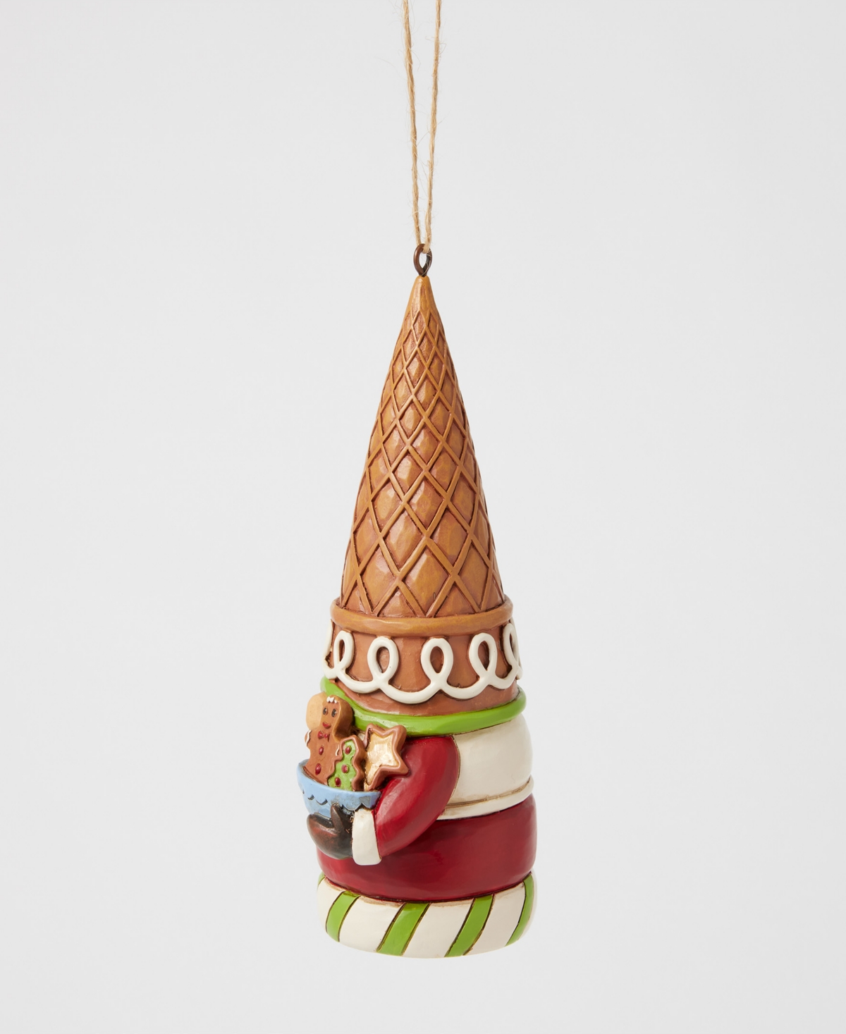 Jim Shore Gingerbread Gnome Ornament In Multi