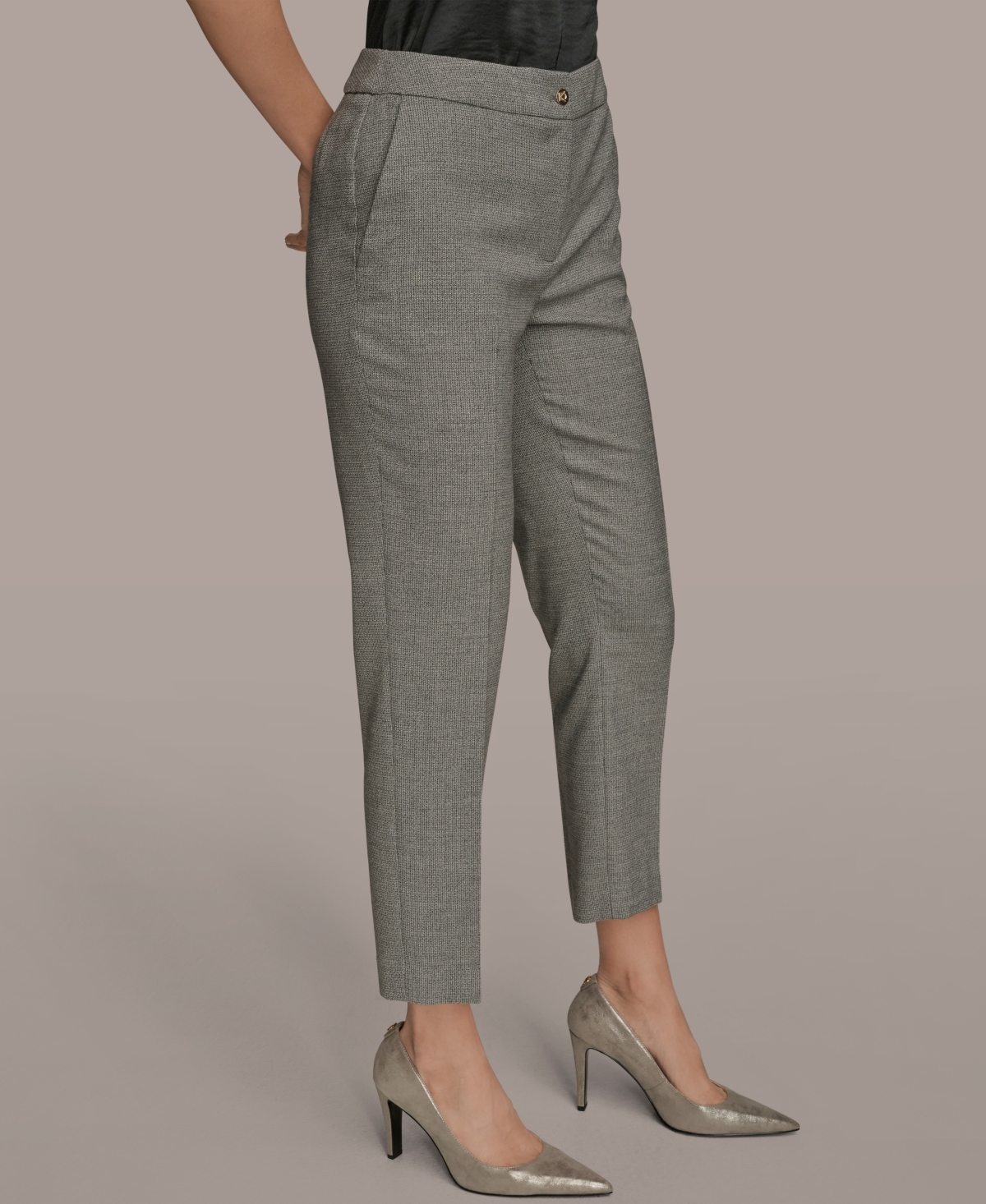 Donna Karan Women's Slim-leg Ankle Pants