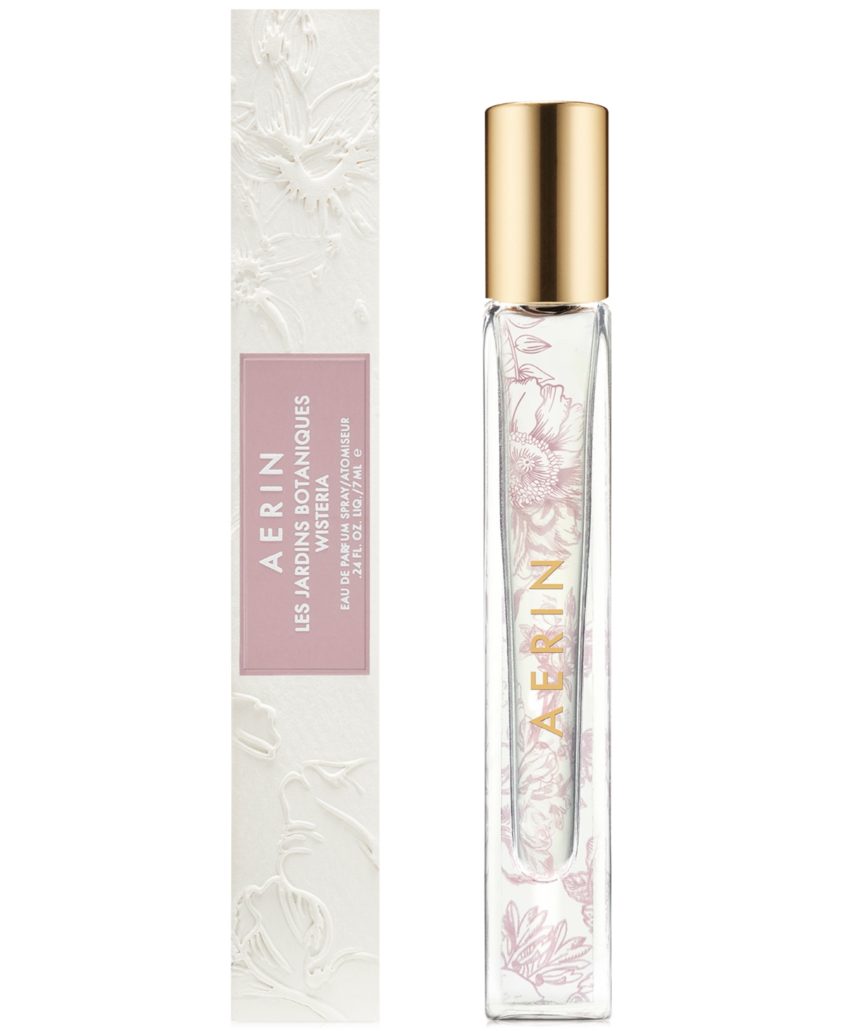 Aerin Les Jardins Botaniques Wisteria Eau De Parfum Spray, 0.24 Oz. In Transparent