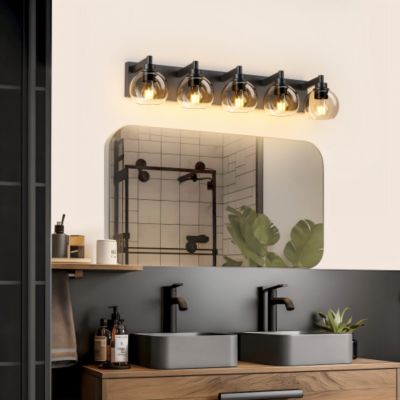 Vanity Lights With 4 LED Bulbs For Bathroom Lighting