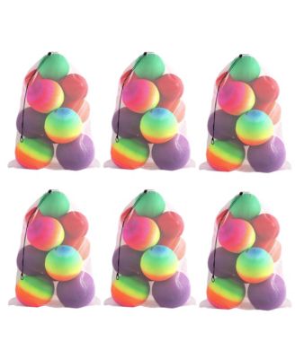 24 X22x36 X22 Large Mesh Sports Ball Drawstring Bag For Gym Training Football Basketball Swimming Several Colors Available