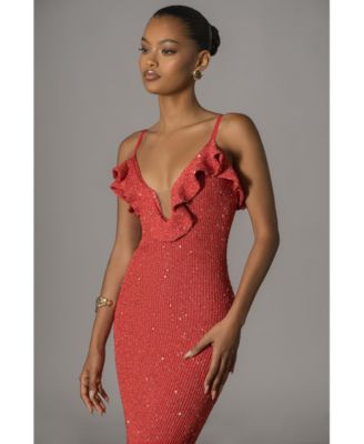 Midnight Sparkle Maxi Dress