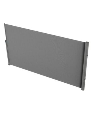 Retractable Side Awning Outdoor Privacy Screen UV Block Waterproof Divider for Patio