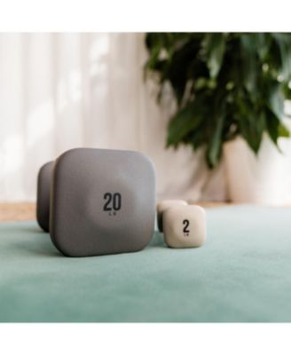 SafeGrip Dumbbells Full Set - 2 - 20 lbs