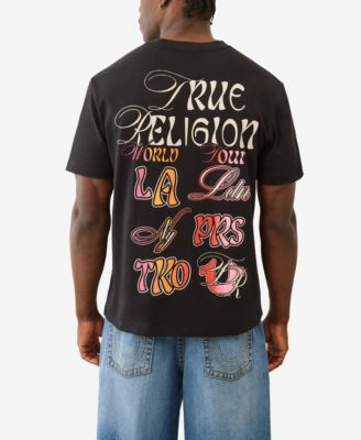 Men's Short Sleeve Ombre Graphic T-Shirt