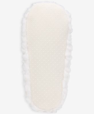 Women's Faux-Fur Ped Slipper Socks, Macy's Exclusive