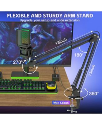 Gaming USB Microphone a68s-us and d65k Furry Cover