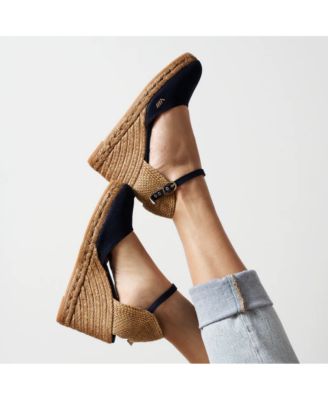 Satuna Canvas Espadrille Wedges
