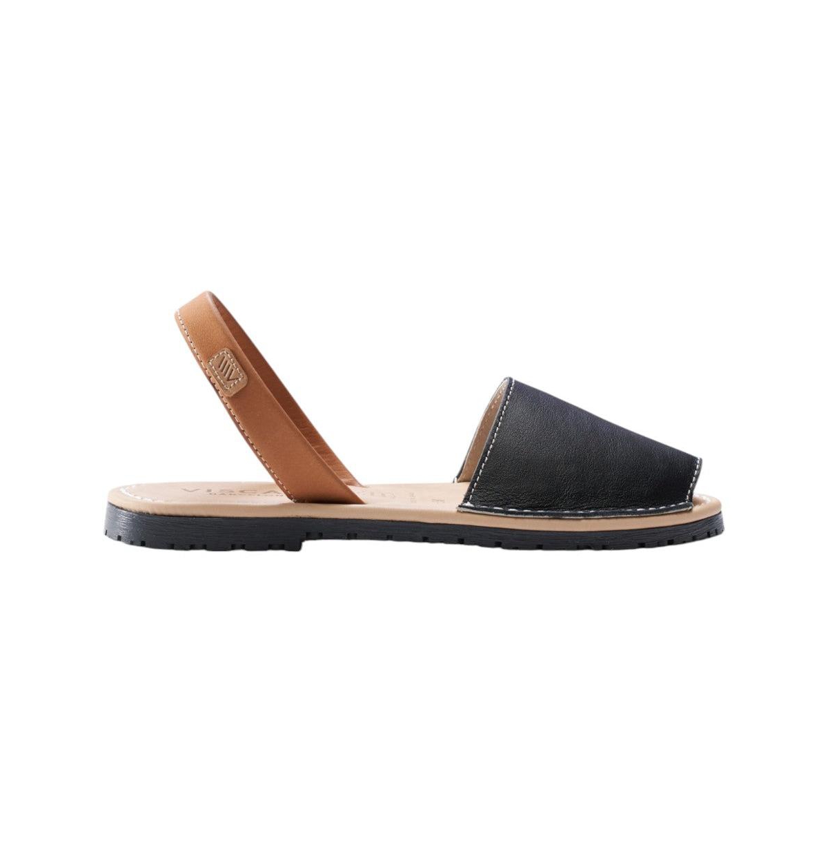 Menorquina Leather Avarca Sandals - Blue