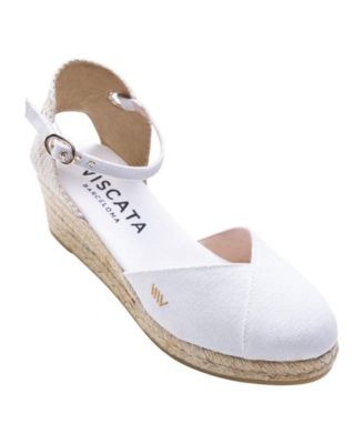 Pubol Limited Edition Canvas Espadrille Wedges