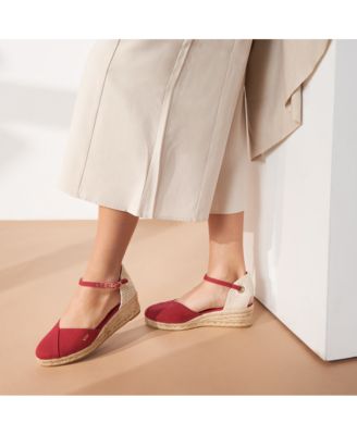 Pubol Limited Edition Canvas Espadrille Wedges