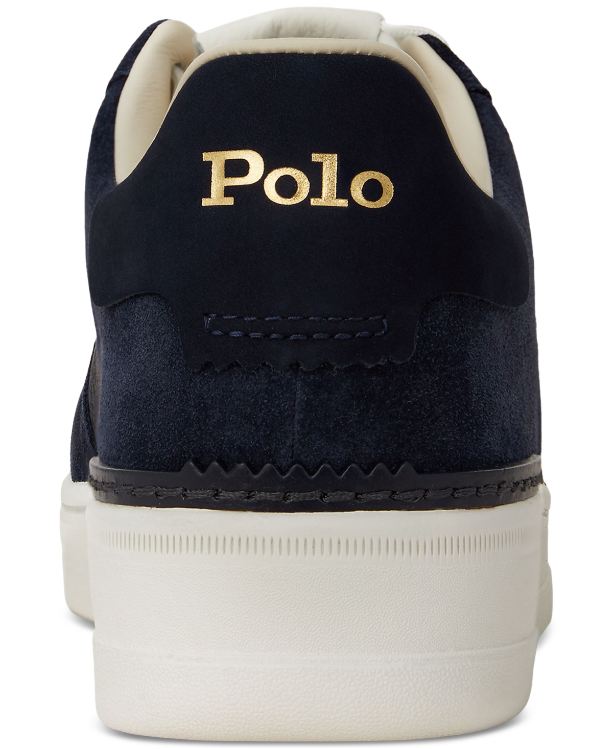 Polo Ralph Lauren Men's Masters Court Leather & Suede Sneakers In Black