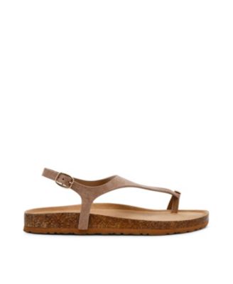 Women's Lola Toe Loop Footbed Flat Sandals
