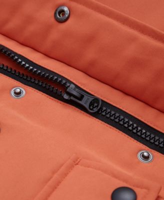 Boys Parka Jacket with Lined Hood