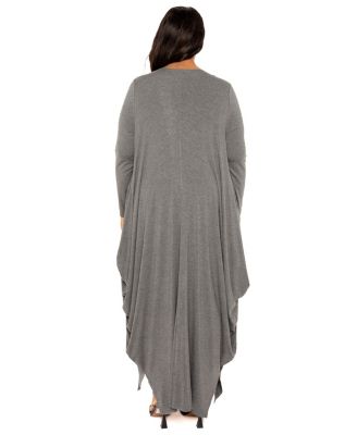 Women's Cascade Bubbled Hem Cardigan