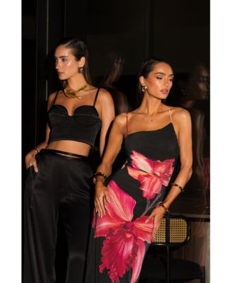 Thalia Textured Bustier