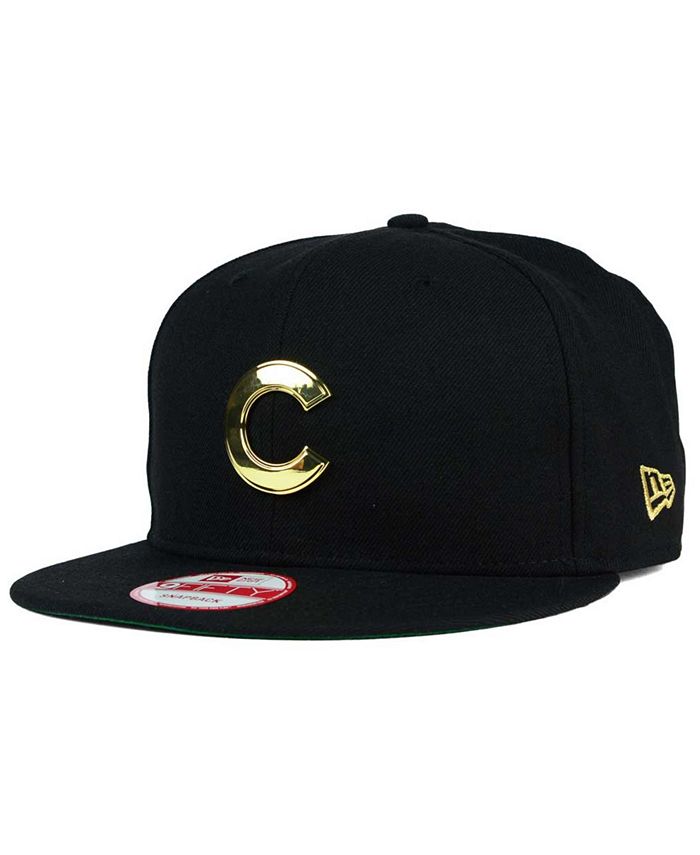 New Era Chicago Cubs League O'Gold 9FIFTY Snapback Cap - Macy's