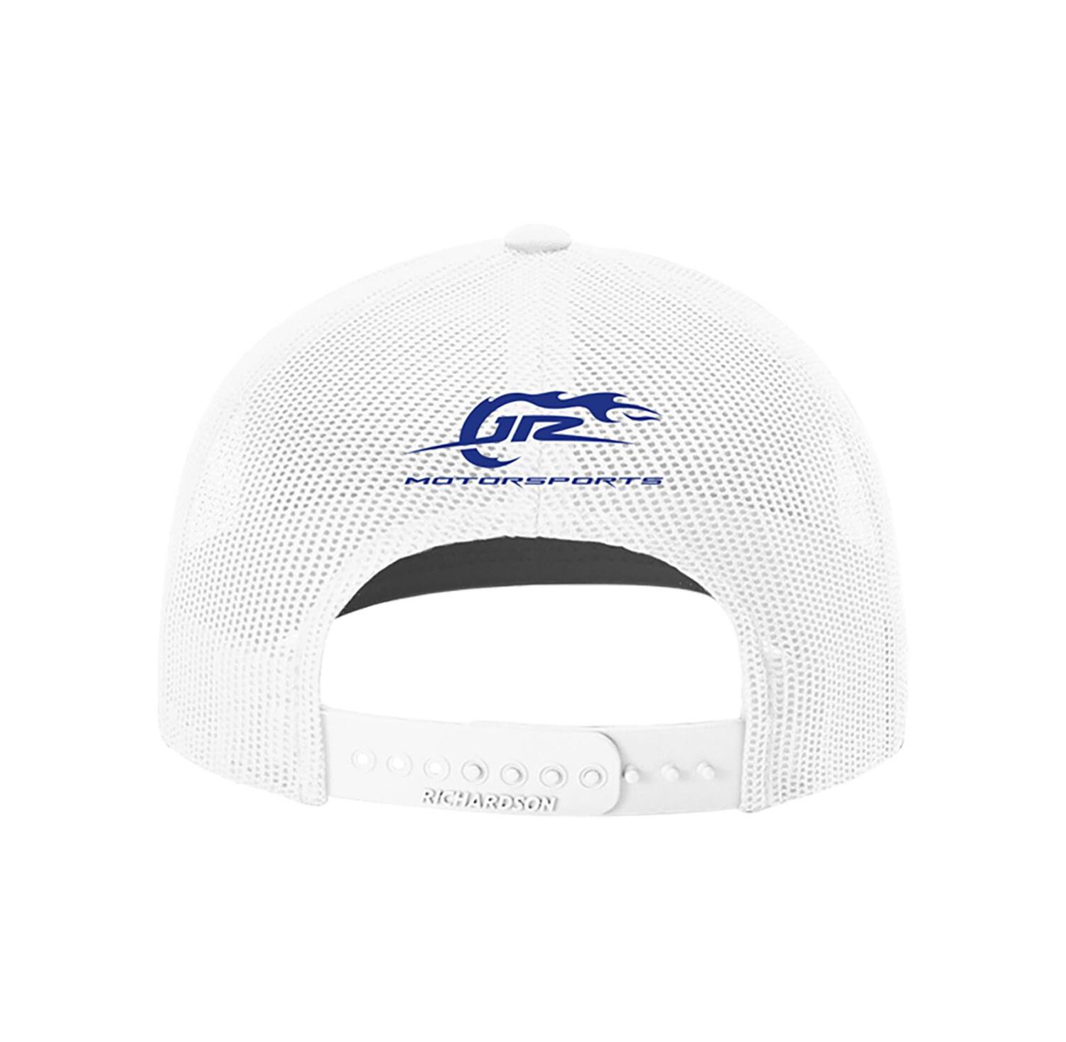 Men's White Ross Chastain Domestic Trucker Adjustable Hat