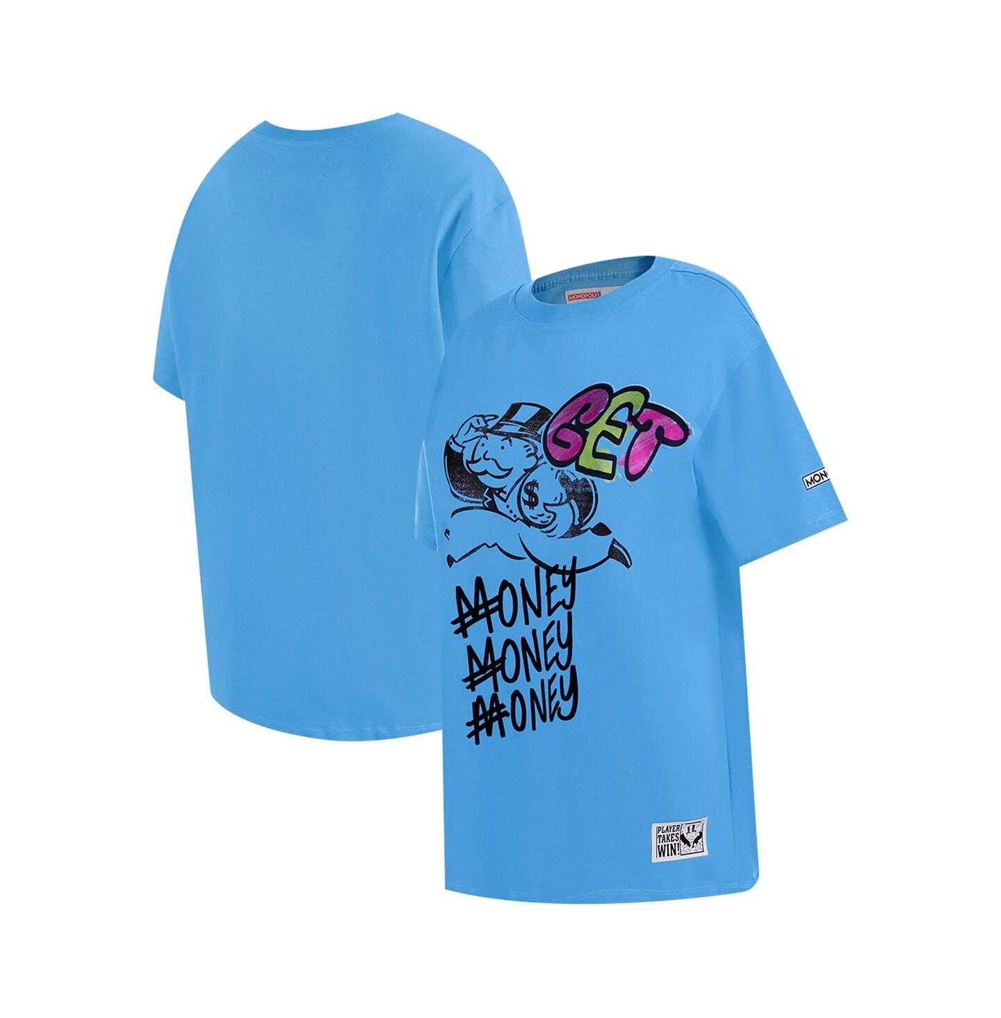 Женская футболка Freeze Max Blue Monopoly Boyfriend — фото 1