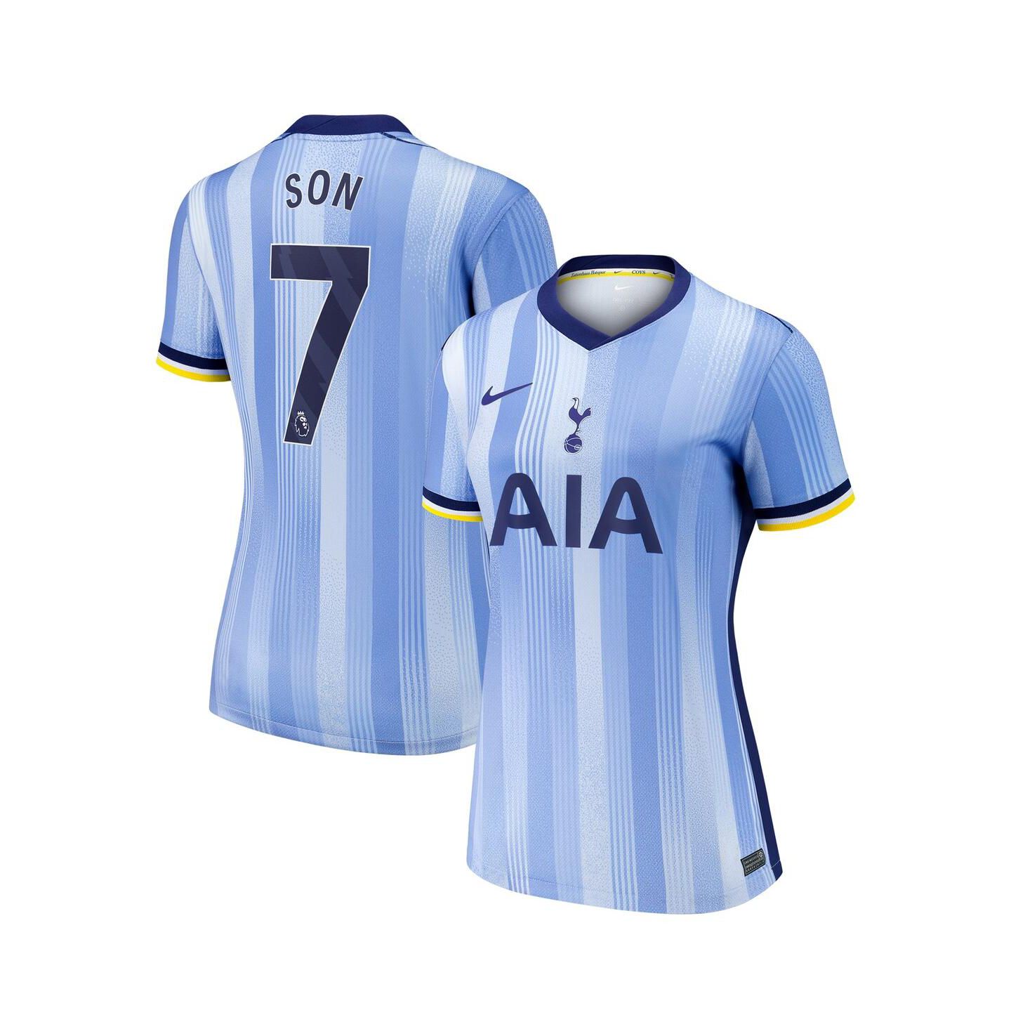 Женский топ Nike Son Heung-Min Blue Tottenham Hotspur 2024/25 Away Replica Player Jersey — фото 1