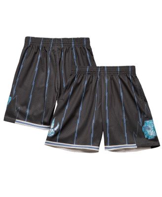 Mitchell & Ness - Men's Black Toronto Raptors 1998-99 Hardwood Classics Tie-Dye Swingman Shorts