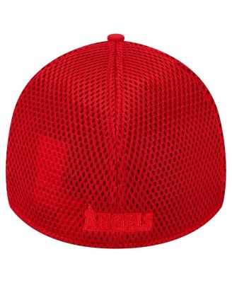 Men's Red Los Angeles Angels Team Tone 39THIRTY Flex Hat