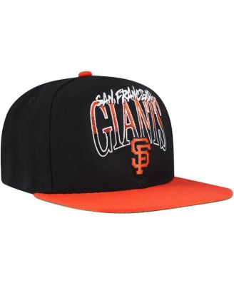 Men's Black San Francisco Giants Rise Up Snapback Hat