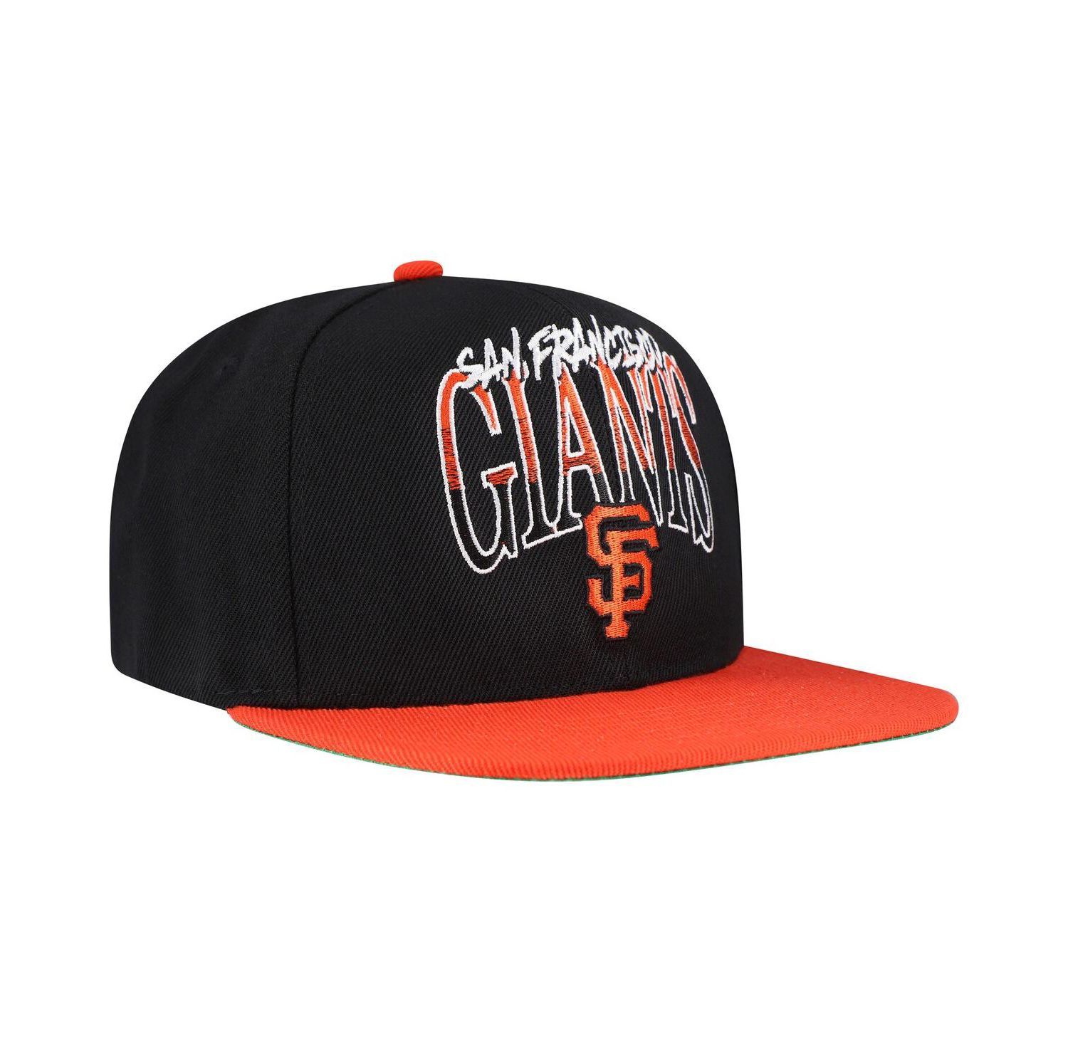Men's Black San Francisco Giants Rise Up Snapback Hat