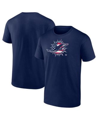 Fanatics - Men's Navy Miami Dolphins Big Tall Americana T-Shirt