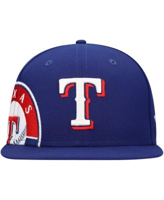 Men's Royal Texas Rangers Logo Strike 9FIFTY Snapback Hat