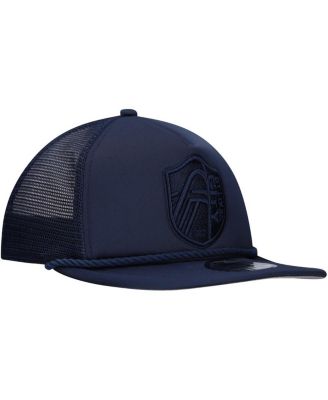 Men's Navy St. Louis City SC Tone Golfer Snapback Hat