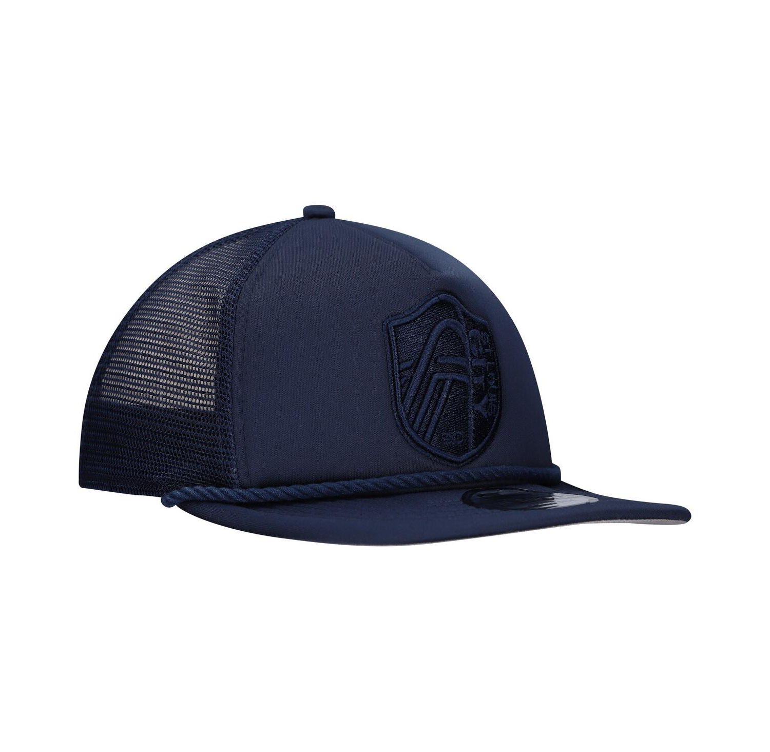Men's Navy St. Louis City SC Tone Golfer Snapback Hat