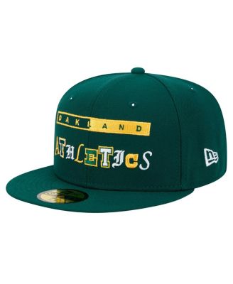 New Era - Men's Green Oakland Athletics Ransom 59FIFTY Fitted Hat