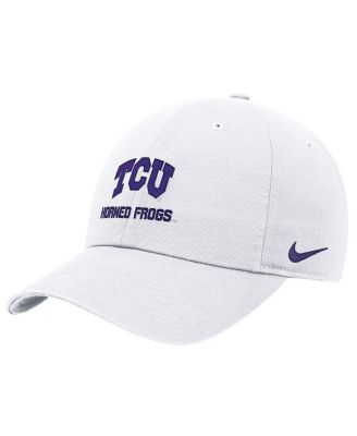 Men's White TCU Horned Frogs 2025 On-Field Club Adjustable Hat