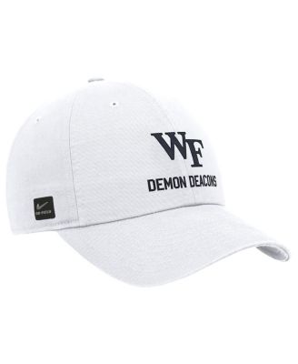 Nike - Men's White Wake Forest Demon Deacons 2025 On-Field Club Adjustable Hat