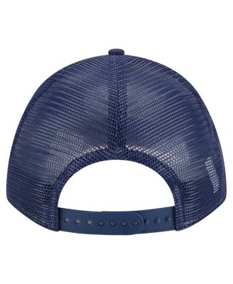 Men's Light Blue/Navy Houston Astros 2-Tone Color Pack 9FORTY M-Crown A-Frame Adjustable Hat