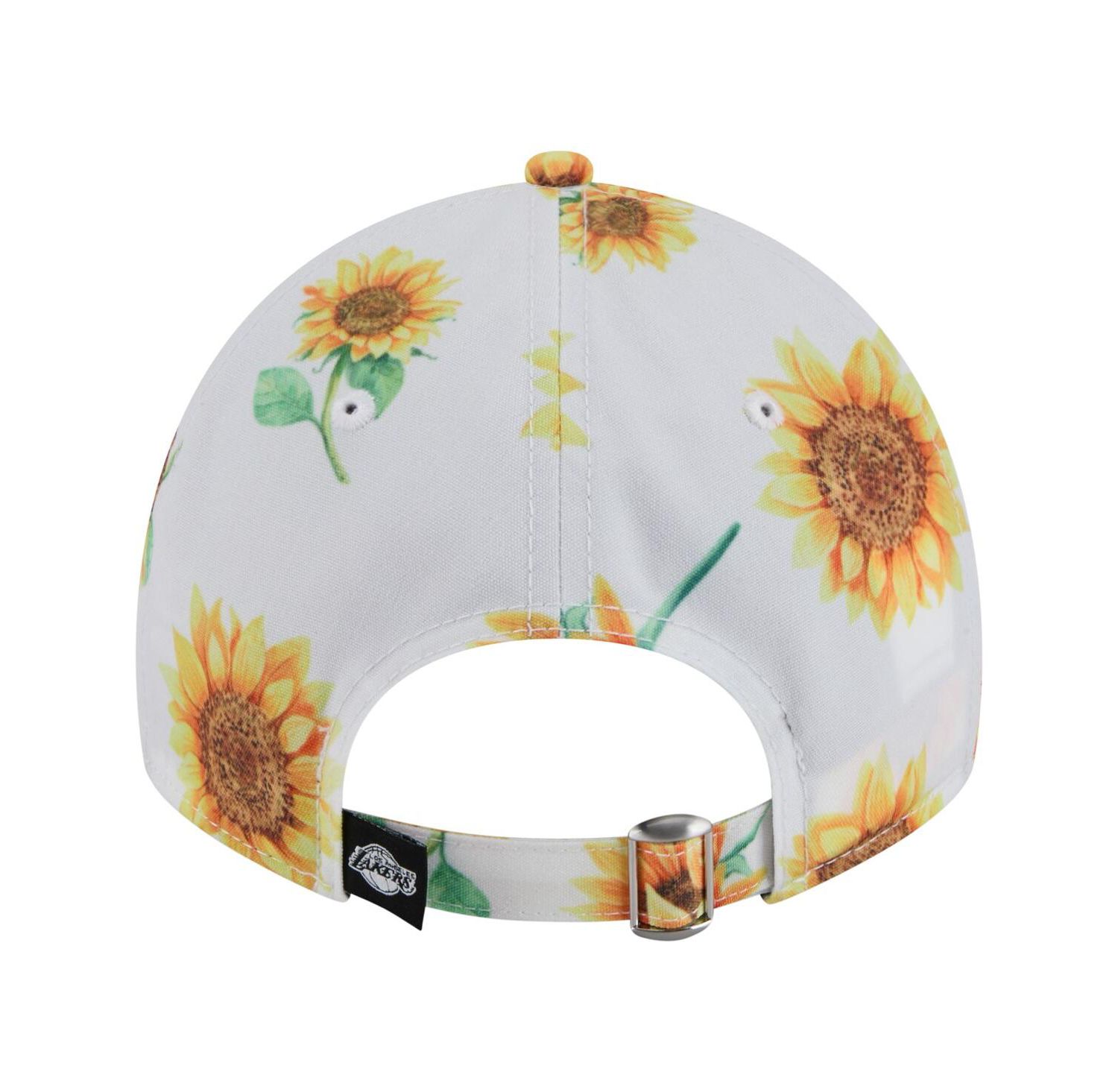 Women's White Los Angeles Lakers Adventure Flower 9TWENTY Adjustable Hat