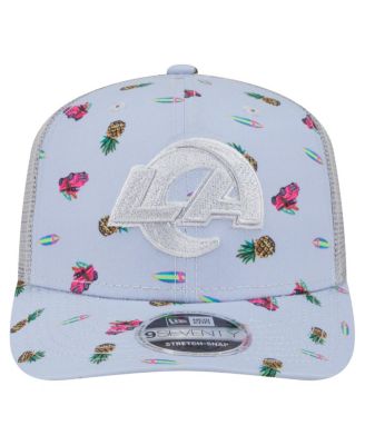 Men's&nbsp;Light Blue Los Angeles Rams Adventure Surfboard 9SEVENTY Adjustable Hat