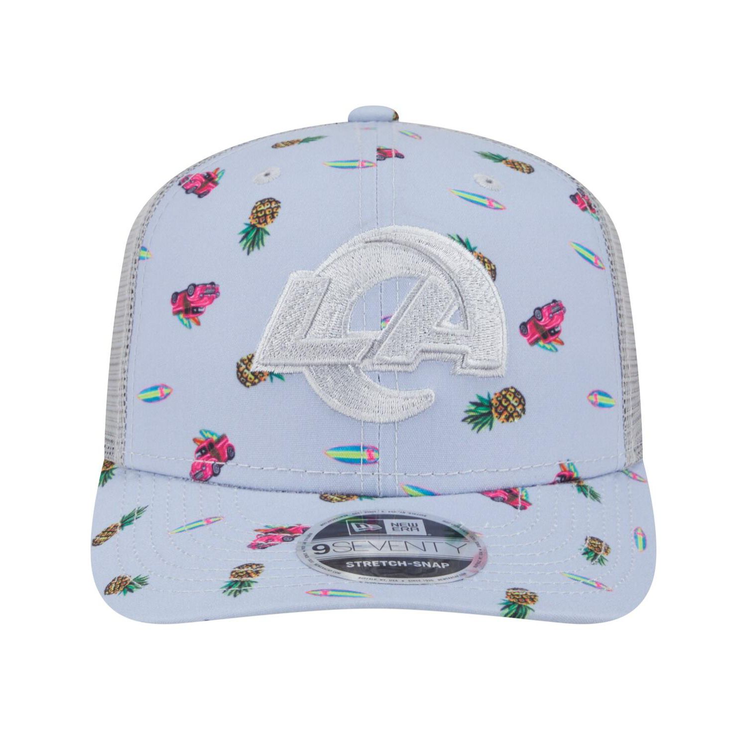 Men's Light Blue Los Angeles Rams Adventure Surfboard 9SEVENTY Adjustable Hat