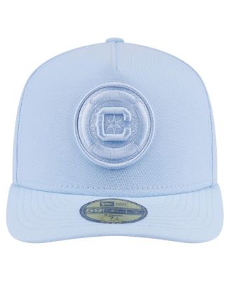 Men's Light Blue Chicago Fire Color Pack A-Frame 59FIFTY Fitted Hat
