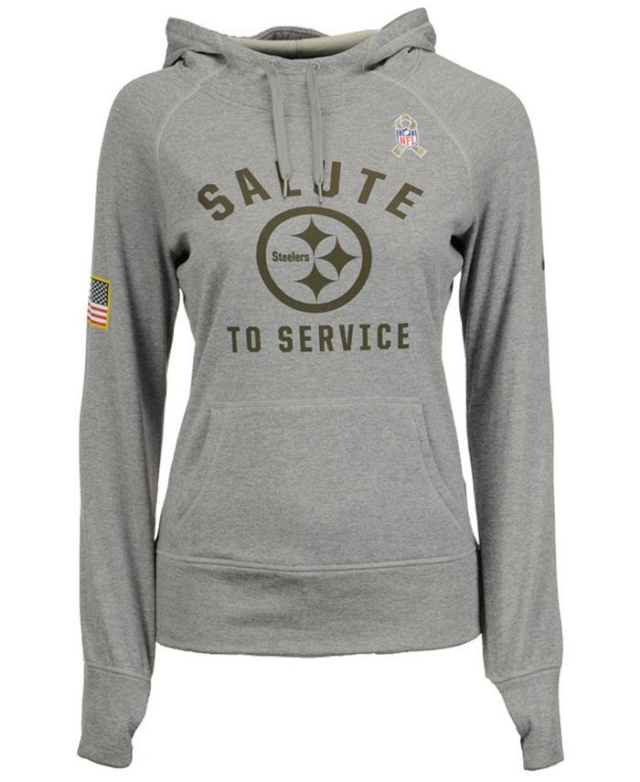 steelers nike salute to service hoodie