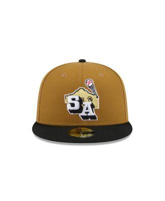 Men's Gold San Antonio Missions Theme Nights 59FIFTY Fitted Hat