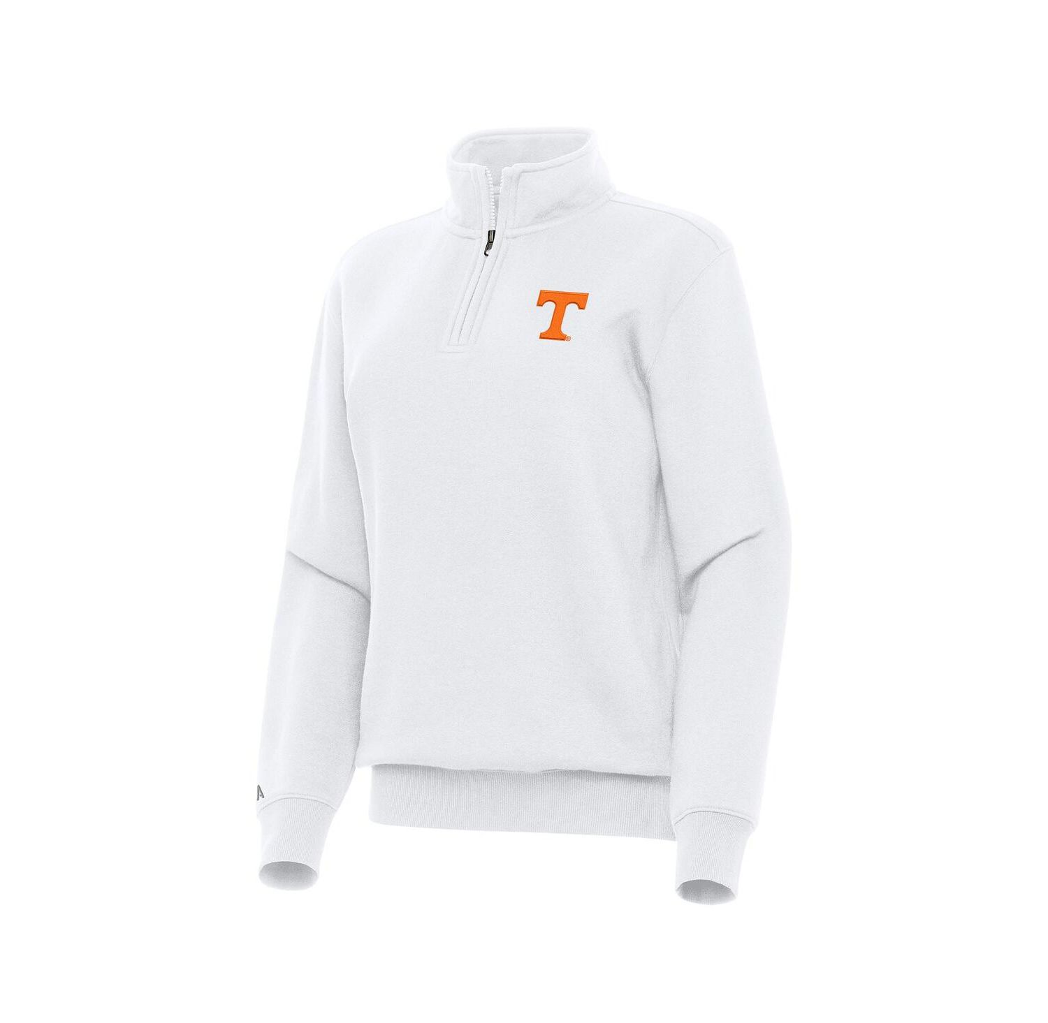 Women's White Tennessee Volunteers Victory Quarter-Zip Sweatshirt