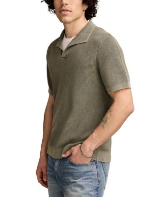 Men's Washed Polo Shirt