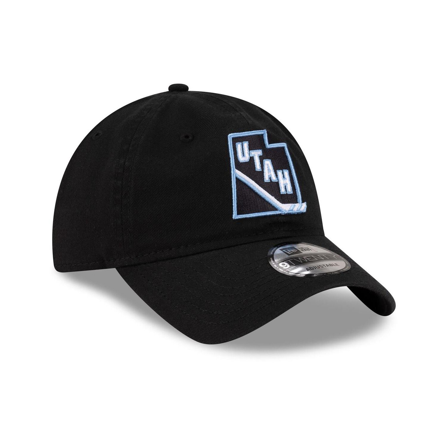 Men's Black Utah Mammoth 9TWENTY Adjustable Hat