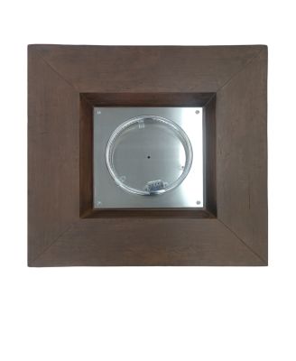 32 in. Square Fire Pit - Brown