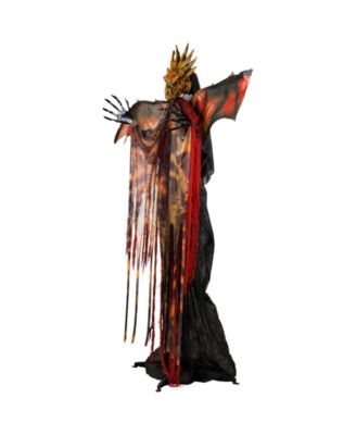 70" Lighted and Animated Standing Dragon Man with Sound Halloween Figure
